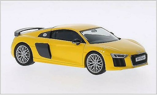 Audi R8 v10 plus 1/43 Herpa yellow diecast model cars