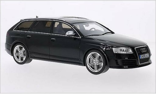 Audi RS6 avant 1/18 Ottomobile (C6) metallic black 2008 diecast model cars