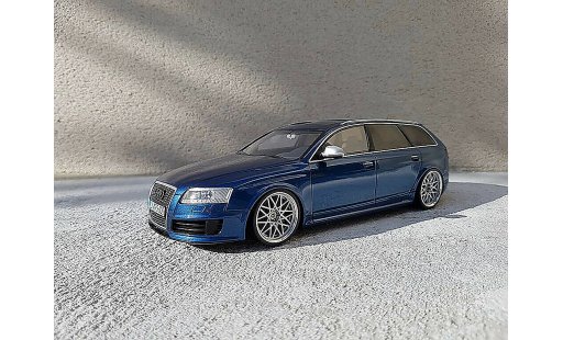 Audi RS6 avant 1/18 Ottomobile C6 V10 TFSI blue diecast model cars