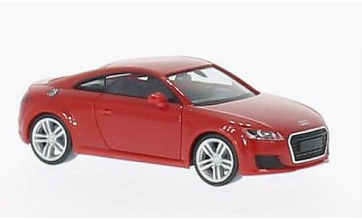 Audi TT coupe 1/87 Herpa (8S) red 2014 diecast model cars
