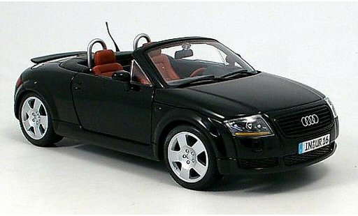 Audi TT roadster 1/18 Maisto black 1999 diecast model cars