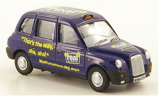 Austin TX4 taxi 1/76 Oxford Real Radio diecast model cars