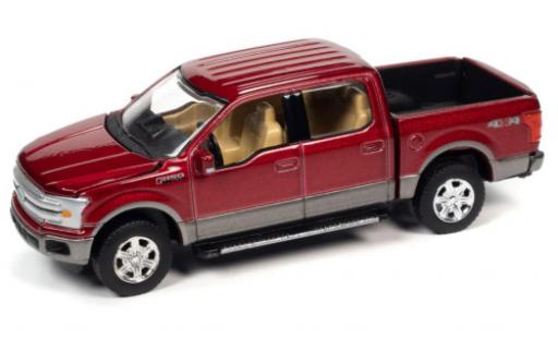 Diecast model cars Ford F-1 1/64 Auto World 50 Lariat metallise red foncé 2019 Ford F-1 1/64 Auto World 50 Lariat metallise red foncé 2019 diecast model cars