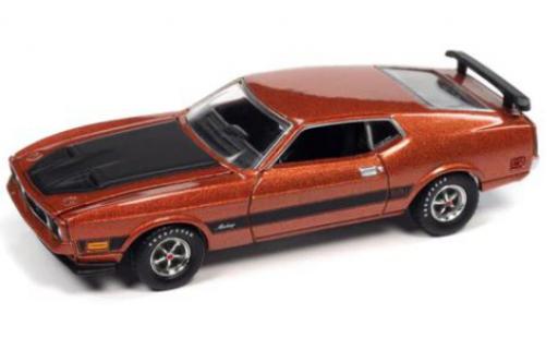 Diecast model cars Ford Mustang 1/64 Auto World Mach 1 le cuivre 1973 Ford Mustang 1/64 Auto World Mach 1 le cuivre 1973 diecast model cars