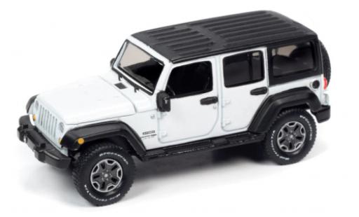 Diecast model cars Jeep Wrangler 1/64 Auto World JK Unlimited Sport white 2018 Jeep Wrangler 1/64 Auto World JK Unlimited Sport white 2018 diecast model cars