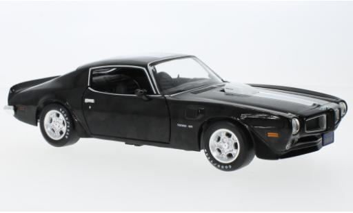 Diecast model cars Pontiac Firebird 1/18 Auto World Trans Am black/white 1972 Pontiac Firebird 1/18 Auto World Trans Am black/white 1972 diecast model cars