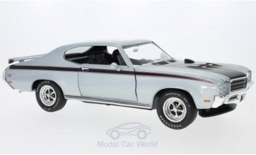 Diecast model cars Buick GS 1/18 Auto World X grey/black 1971 Buick GS 1/18 Auto World X grey/black 1971 diecast model cars