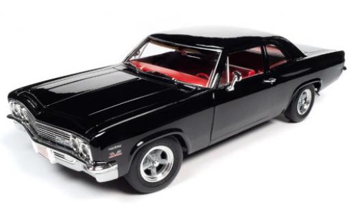 Chevrolet Biscayne 1/18 Auto World black 1966 diecast model cars