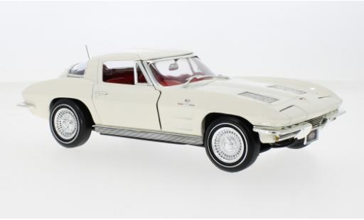 Chevrolet Corvette 1/18 Auto World (C2) Z06 weiss 1963 1:18 diecast model cars