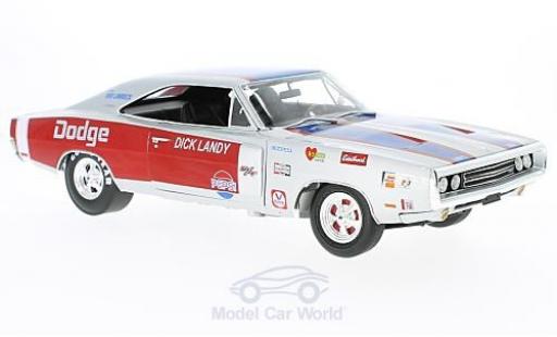 Dodge Charger 1/18 Auto World R/T 1970 D.Landry ohne Vitrine diecast model cars