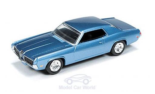 Diecast model cars Mercury Cougar 1/18 Auto World metallic blue 1970 ohne Vitrine Mercury Cougar 1/18 Auto World metallic blue 1970 ohne Vitrine diecast model cars