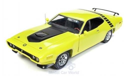 Diecast model cars Plymouth Road Runner 1/18 Auto World green/black 1971 Plymouth Road Runner 1/18 Auto World green/black 1971 diecast model cars