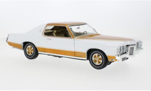 Pontiac Grand Prix 1/18 Auto World Royal Bobcat weiss/metallise braun 1969 1:18 diecast model cars