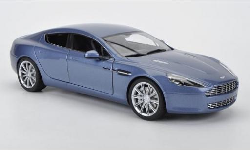 Aston Martin Rapide 1/18 AUTOart metallic blue 2010 diecast model cars