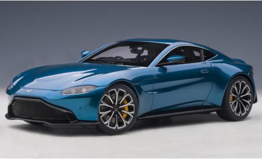 Aston Martin Vantage 1/18 AUTOart metallic blue RHD 2019 diecast model cars