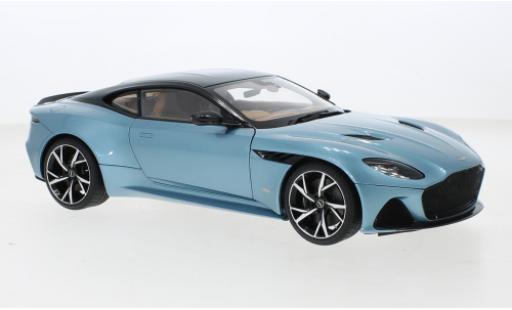 Aston Martin DBS 1/18 AUTOart Superleggera metallise blue 2019 diecast model cars