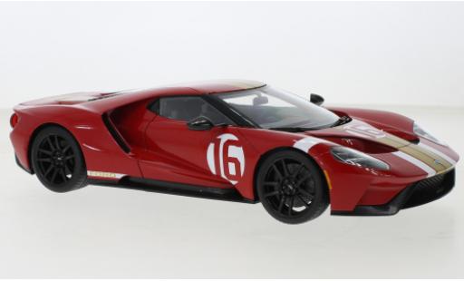 Diecast model cars Ford GT 1/18 AUTOart Heritage Edition red/gold Alan Mann 2022 Ford GT 1/18 AUTOart Heritage Edition red/gold Alan Mann 2022 diecast model cars