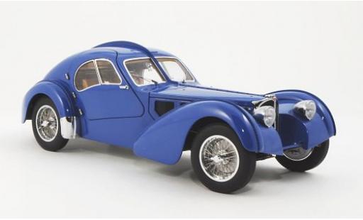 Bugatti 57 1/18 AUTOart S Atlantic blue RHD 1938 avec Métal-Speichenfelgen diecast model cars