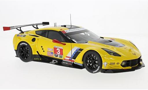 Chevrolet Corvette 1/18 AUTOart C7.R No.3 Lime Rock Park 2016 A.Garcia/J.Magnussen diecast model cars