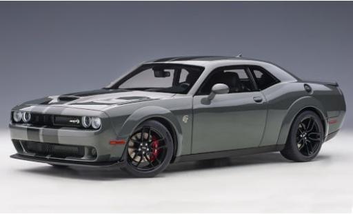 Diecast model cars Dodge Challenger 1/18 AUTOart SRT Hellcat Widebody metallic grey/black 2018 Dodge Challenger 1/18 AUTOart SRT Hellcat Widebody metallic grey/black 2018 diecast model cars