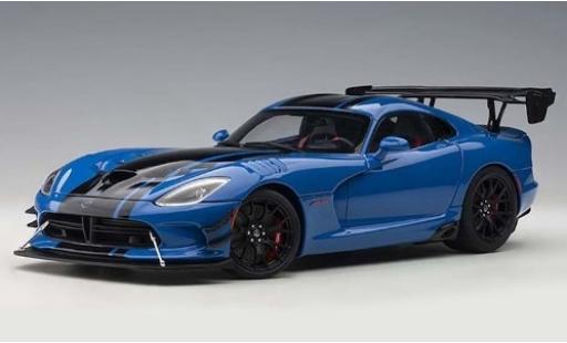 Dodge Viper 1/18 AUTOart ACR blue/black 2017 diecast model cars