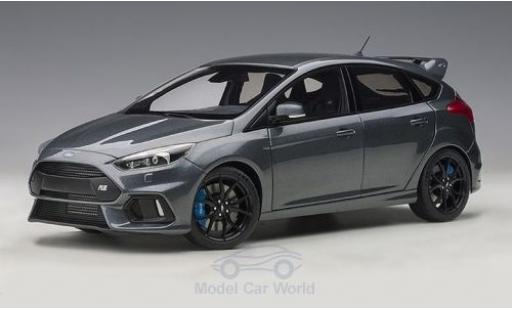 Diecast model cars Ford Focus 1/18 AUTOart MKIII RS metallic grey 2016 Ford Focus 1/18 AUTOart MKIII RS metallic grey 2016 diecast model cars
