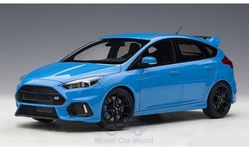 Diecast model cars Ford Focus 1/18 AUTOart MKIII RS metallic blue 2016 Ford Focus 1/18 AUTOart MKIII RS metallic blue 2016 diecast model cars