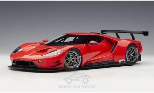 Diecast model cars Ford GT 1/18 AUTOart red 2016 Plain Body Version Ford GT 1/18 AUTOart red 2016 Plain Body Version diecast model cars