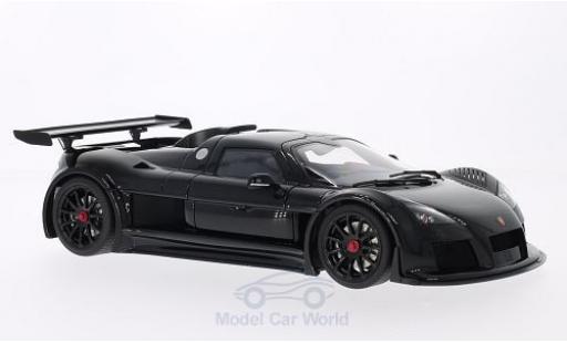 Gumpert Apollo 1/18 AUTOart S black 2005 diecast model cars