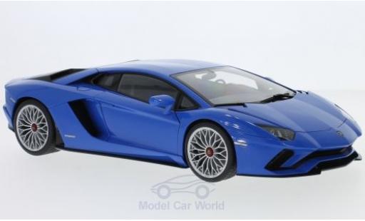 Diecast model cars Lamborghini Aventador 1/18 AUTOart S metallic blue 2017 Lamborghini Aventador 1/18 AUTOart S metallic blue 2017 diecast model cars