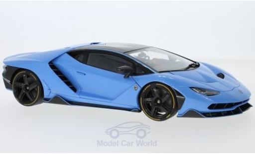 Lamborghini Centenario 1/18 AUTOart metallic blue diecast model cars