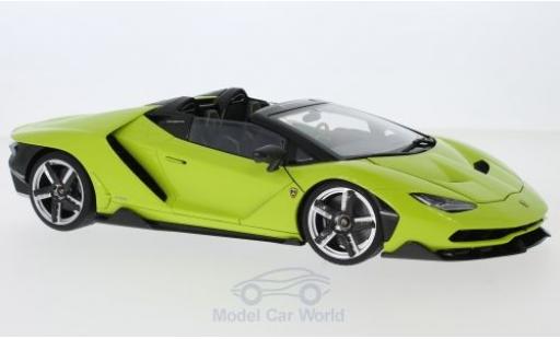 Lamborghini Centenario 1/18 AUTOart Roadster green 2016 diecast model cars