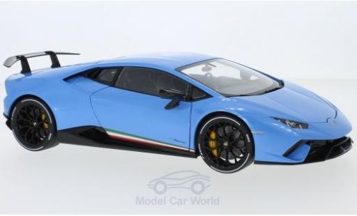 Diecast model cars Lamborghini Huracan 1/18 AUTOart Performante metallic blue 2017 Lamborghini Huracan 1/18 AUTOart Performante metallic blue 2017 diecast model cars