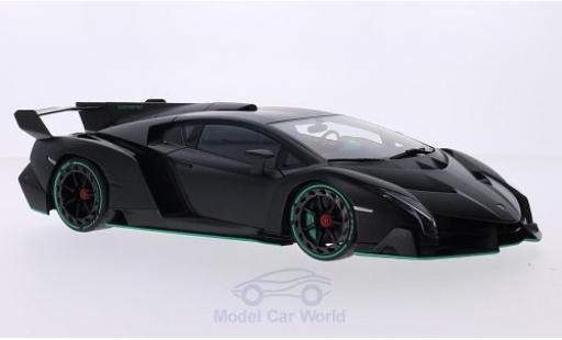 Lamborghini Veneno 1/18 AUTOart matt-black 2013 diecast model cars