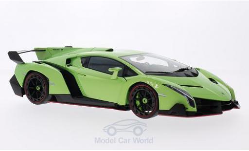 Lamborghini Veneno 1/18 AUTOart metallic green 2013 diecast model cars
