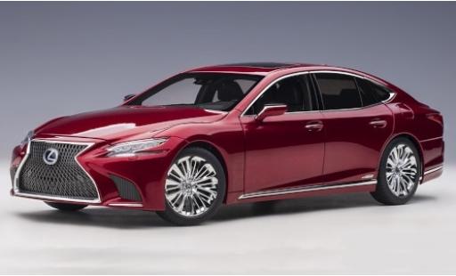 Diecast model cars Lexus LS 1/18 AUTOart 500h metallic red 2018 Lexus LS 1/18 AUTOart 500h metallic red 2018 diecast model cars
