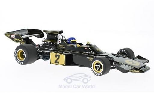 Lotus 72 1/18 AUTOart E No.2 John Player Special Formel 1 1973 mit Fahrerfigur R.Peterson diecast model cars