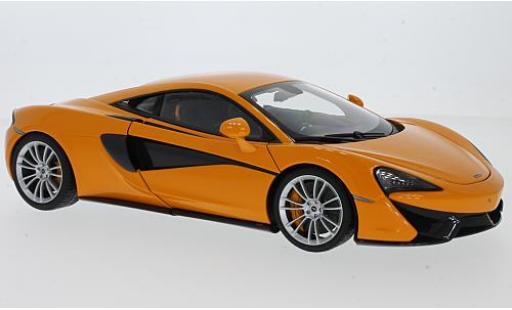 Diecast model cars McLaren 570 1/18 AUTOart S orange 2016 avec greynen Rädern McLaren 570 1/18 AUTOart S orange 2016 avec greynen Rädern diecast model cars