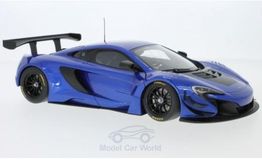 McLaren 650 1/18 AUTOart S GT3 blue/black 2014 diecast model cars