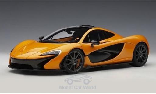 Diecast model cars McLaren P1 1/18 AUTOart orange 2013 McLaren P1 1/18 AUTOart orange 2013 diecast model cars