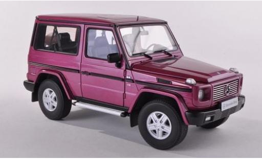 Diecast model cars Mercedes Classe G 1/18 AUTOart G500 SWB metallise rot 1998 1:18 Mercedes Classe G 1/18 AUTOart G500 SWB metallise rot 1998 1:18 diecast model cars