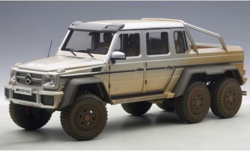 Diecast model cars Mercedes Classe G 1/18 AUTOart G63 AMG 6x6 grey 2013 mit Gebrauchsspuren Mercedes Classe G 1/18 AUTOart G63 AMG 6x6 grey 2013 mit Gebrauchsspuren diecast model cars