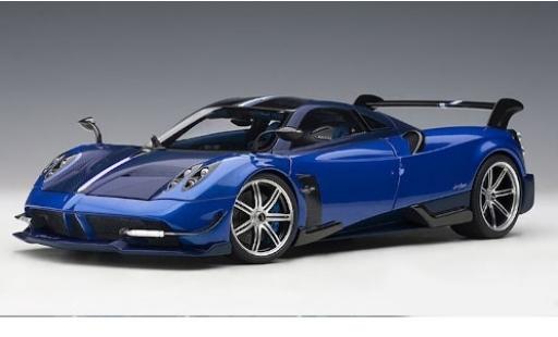 Pagani Huayra 1/18 AUTOart BC blue/carbon 2016 diecast model cars