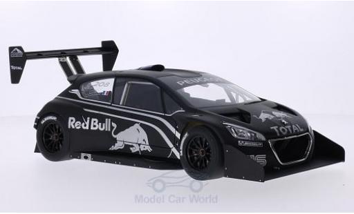 Diecast model cars Peugeot 208 T16 1/18 AUTOart T16 matt-black/Dekor International Hill Climb Pikes Peak Präsentationsfahrzeug Peugeot 208 T16 1/18 AUTOart T16 matt-black/Dekor International Hill Climb Pikes Peak Präsentationsfahrzeug diecast model cars