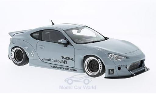 Diecast model cars Toyota 86 1/18 AUTOart Rocket Bunny grey blacke Felgen Toyota 86 1/18 AUTOart Rocket Bunny grey blacke Felgen diecast model cars