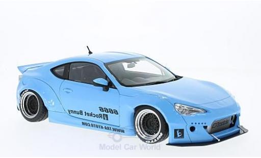 Diecast model cars Toyota 86 1/18 AUTOart Rocket Bunny metallic blue blacke Felgen Toyota 86 1/18 AUTOart Rocket Bunny metallic blue blacke Felgen diecast model cars