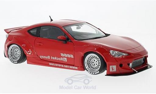Diecast model cars Toyota 86 1/18 AUTOart Rocket Bunny red Toyota 86 1/18 AUTOart Rocket Bunny red diecast model cars