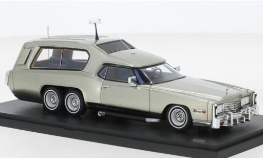 Diecast model cars Cadillac Eldorado 1/43 AutoCult Sbarro TAG Function Car metallise beige 1978 Cadillac Eldorado 1/43 AutoCult Sbarro TAG Function Car metallise beige 1978 diecast model cars