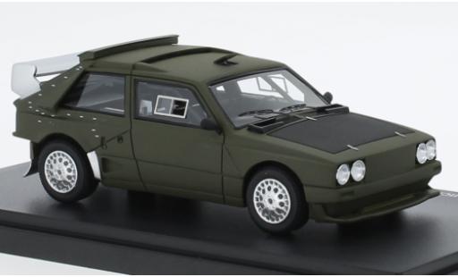 Lancia Delta 1/43 AutoCult S4 Gruppo B Prototipo mattoliv 1984 diecast model cars