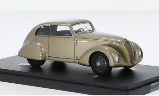 Mercedes 170 1/43 AutoCult (W15) Stromlinie Erdmann & Rossi metallise beige 1933 diecast model cars